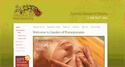 Desktop Screenshot of gardenofpomegranates.com